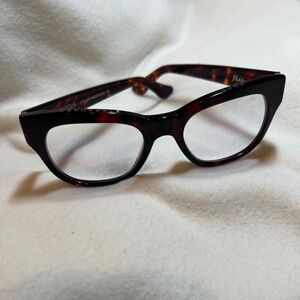 Caddis Miklos Readers Turtle Blue Light 1.5 Medium Size Frame - Good Condition